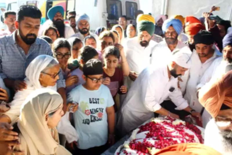 Punjab Warehousing Manager Cremated Amid Political Turmoil; Accused Ex-Minister in Custody