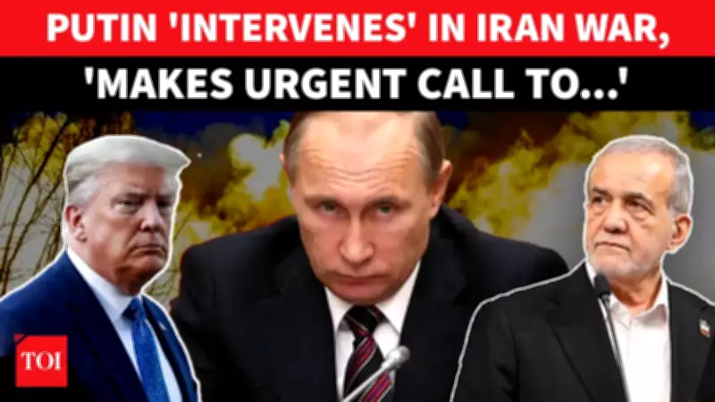 Putin Calls Iranian Leader, Urges Immediate Ceasefire Amid Middle East Crisis