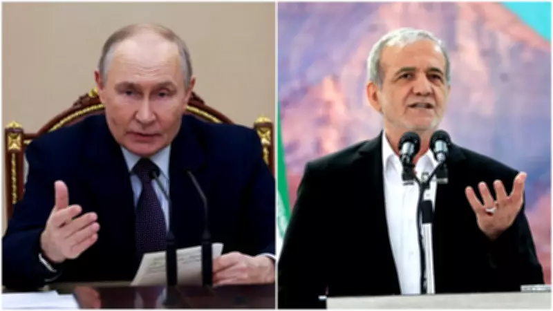 Putin Urges Rapid De-escalation in West Asia in Call with Iranian President Pezeshkian