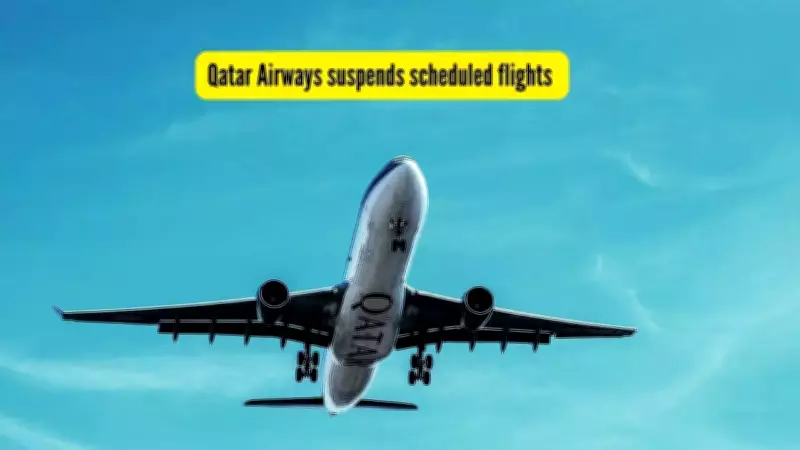 Qatar Airways Suspends All Flights Indefinitely Amid Airspace Closure
