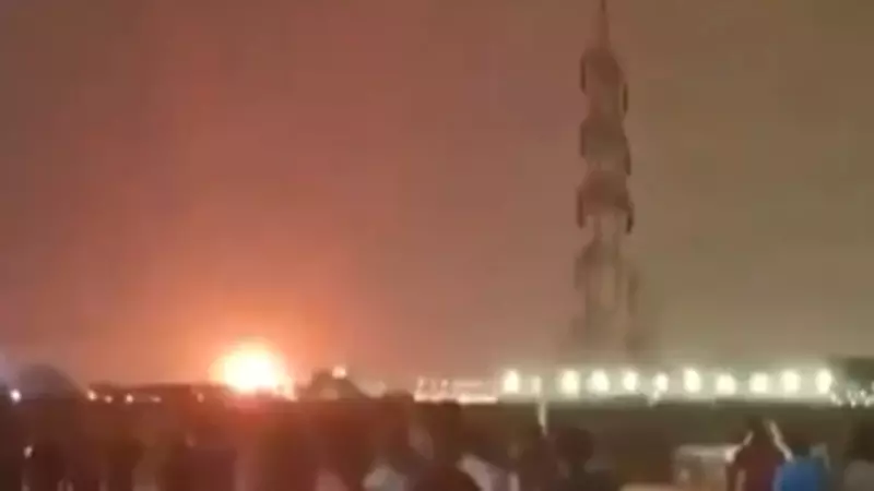 Qatar's World's Largest LNG Plant Hit by Iranian Missile Fire, Video Emerges