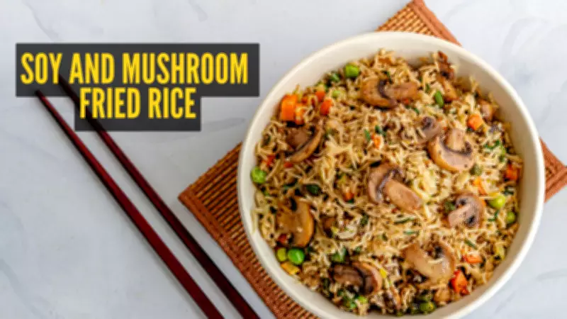 Quick Soy and Mushroom Fried Rice Recipe for Busy Evenings