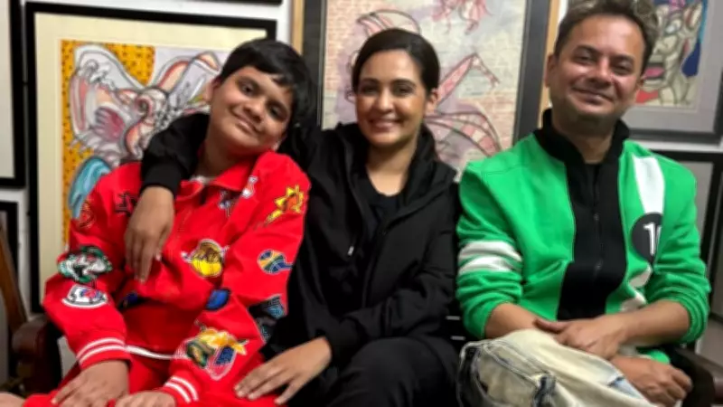 Rahul Banerjee's Final Photo with Wife Priyanka Sarkar and Son Sohoj Surfaces