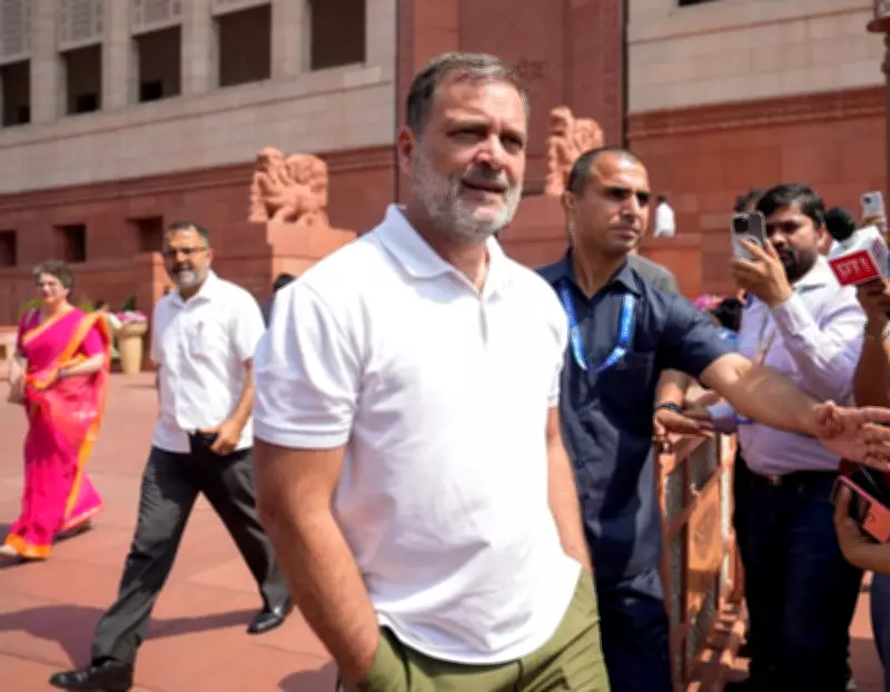 Rahul Gandhi Accuses Government of Blocking West Asia Debate in Parliament