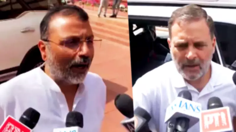 Rahul Gandhi Warns of Fuel Crisis Over Middle East Conflict, BJP's Dubey Retorts with Soros Jibe