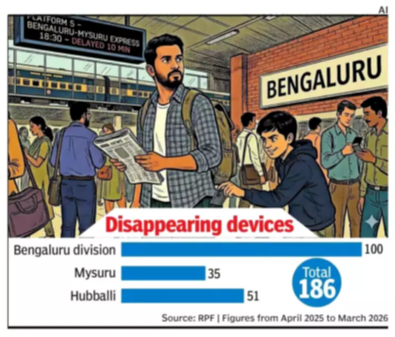 Railway Phone Thefts in Karnataka: RPF Recovers 31 Devices Using CEIR Portal