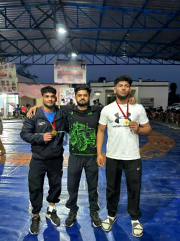 Raipur Dabba Academy Wrestlers Win Gold at Punjab State Championship