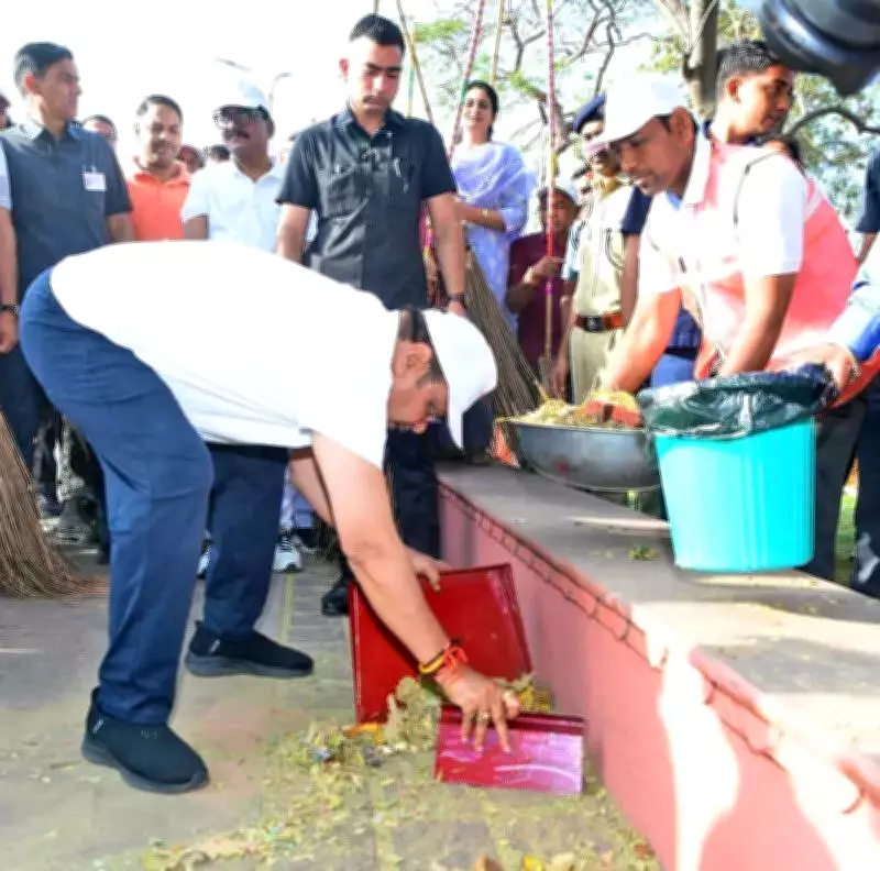 Rajasthan CM Launches Statewide Cleanliness Drive on Rajasthan Day