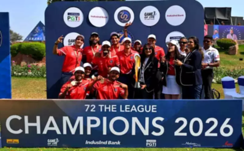 Rajasthan Regals Crowned Champions of Inaugural DP World PGTI 72 The League