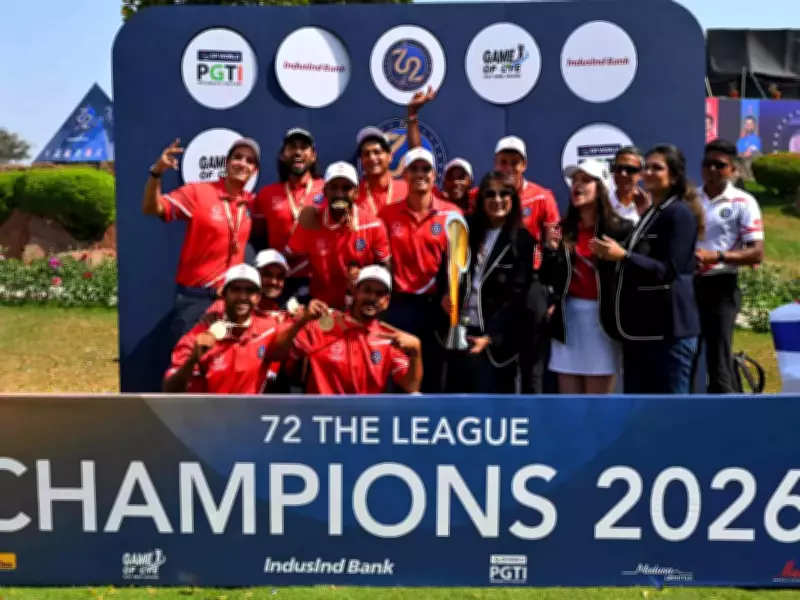 Rajasthan Regals Make History with DP World PGTI 72 The League Victory