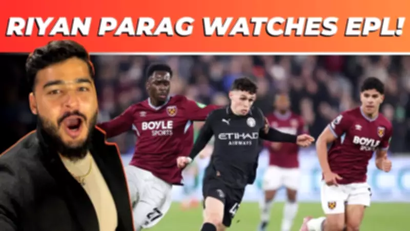 Rajasthan Royals Captain Riyan Parag Enjoys Premier League Football in London