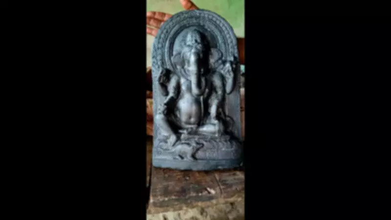 Rare 8th Century Ganesha Idol Found in Bihar Field, Experts Urge Museum Preservation