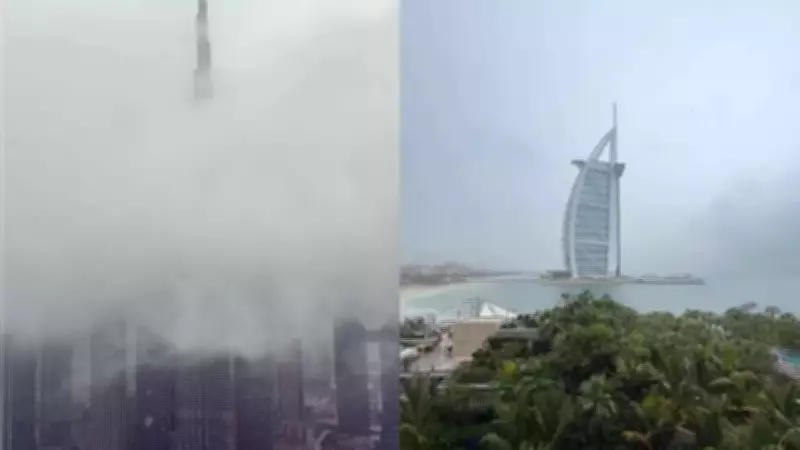 Rare Spring Rain Sweeps UAE, Bringing Thunderstorms and Disruption