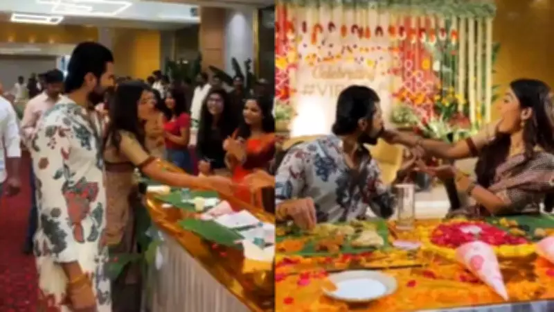 Rashmika Mandanna and Vijay Deverakonda Host Fan Lunch in Hyderabad