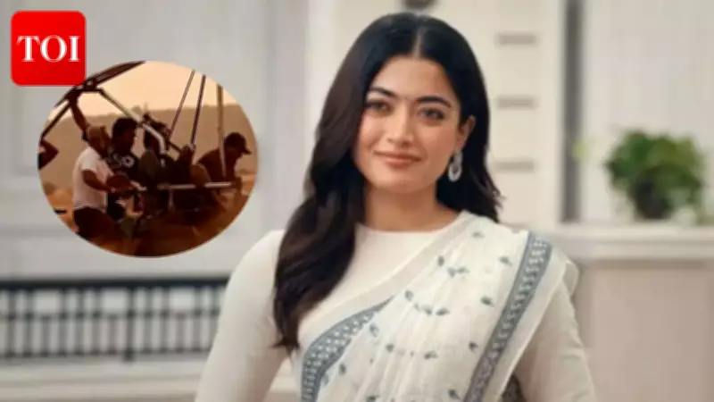 Rashmika Mandanna Returns to Work on 'Mysaa' After Royal Wedding to Vijay Deverakonda