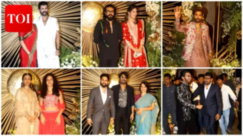 Rashmika Mandanna & Vijay Deverakonda Host Grand Hyderabad Wedding Reception
