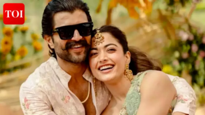 Rashmika Mandanna & Vijay Deverakonda's Haldi Ceremony Turns Into Colorful Holi Fest