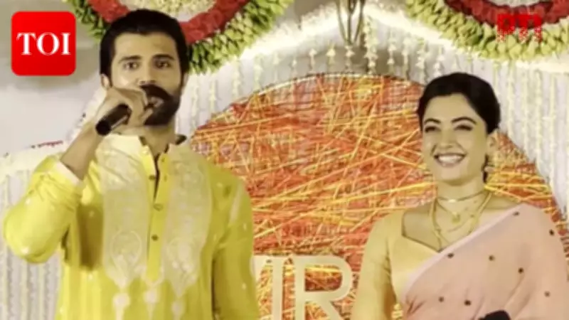 Rashmika Mandanna & Vijay Deverakonda's Heartwarming Media Meet Before Reception