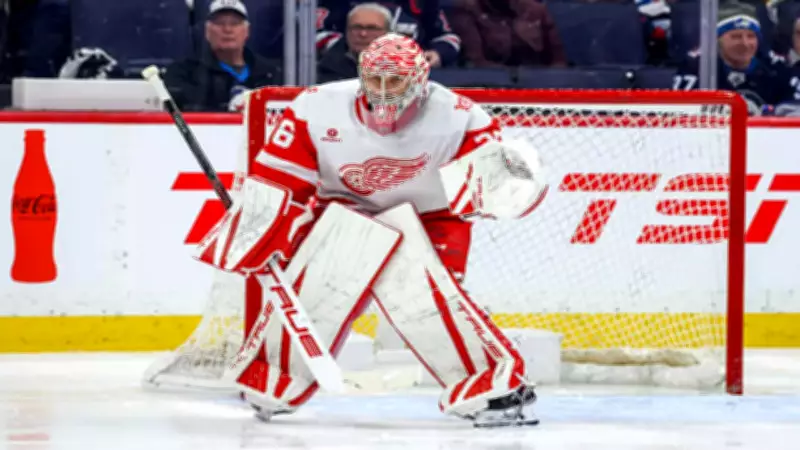 Red Wings Face Playoff Push Without Star Goalie Gibson Against Vegas