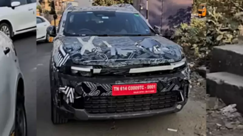 Renault India's Bigster SUV Spotted Testing, Set to Rival XUV 7XO & Safari