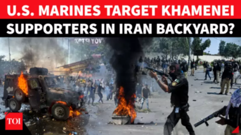 Report Claims U.S. Marines Fired at Pro-Khamenei Protesters Near Karachi Consulate