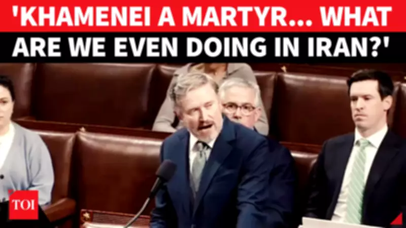 Republican Massie Slams Trump's Iran Strikes As Unconstitutional 'War For Israel'