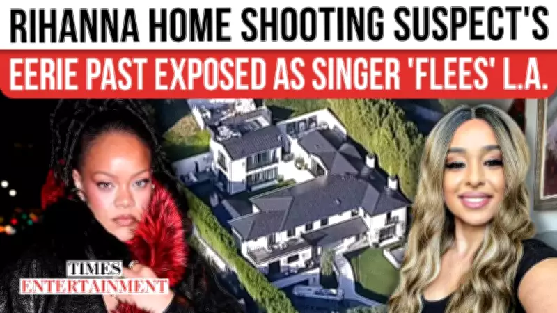 Rihanna Shooting Suspect's Troubling History Emerges as Singer Leaves LA After Attack