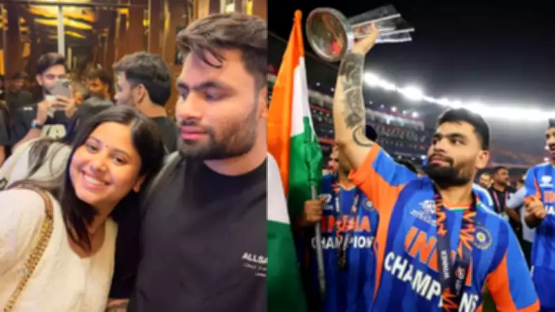 Rinku Singh Returns Home After T20 World Cup Win, Shares Emotional Tribute to Late Father