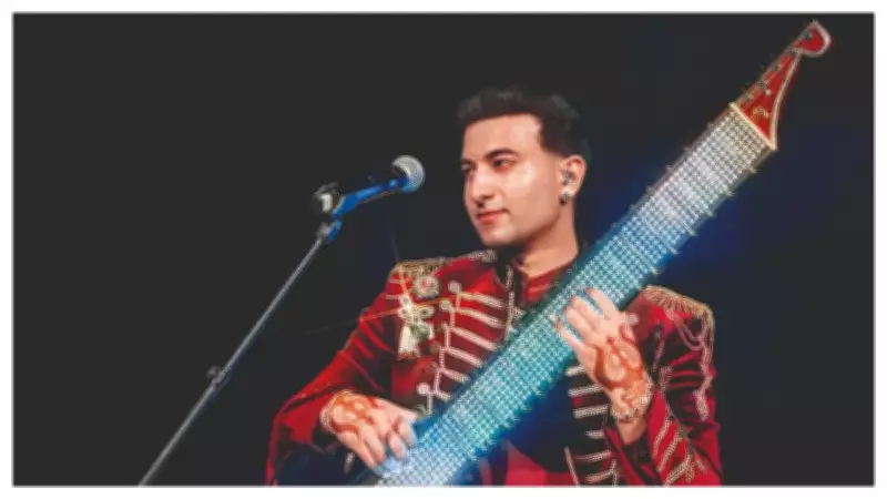 Rishab Rikhiram Sharma's Sitar Concert Draws 20,000 for Mental Health Awareness