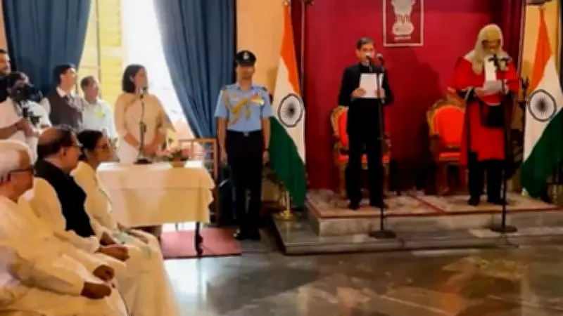 R.N. Ravi Sworn In as 22nd Governor of West Bengal Amid Political Transition
