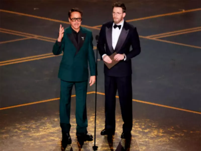 Robert Downey Jr. and Chris Evans' Oscars 2026 Thong Gag Sparks Marvel Nostalgia Frenzy