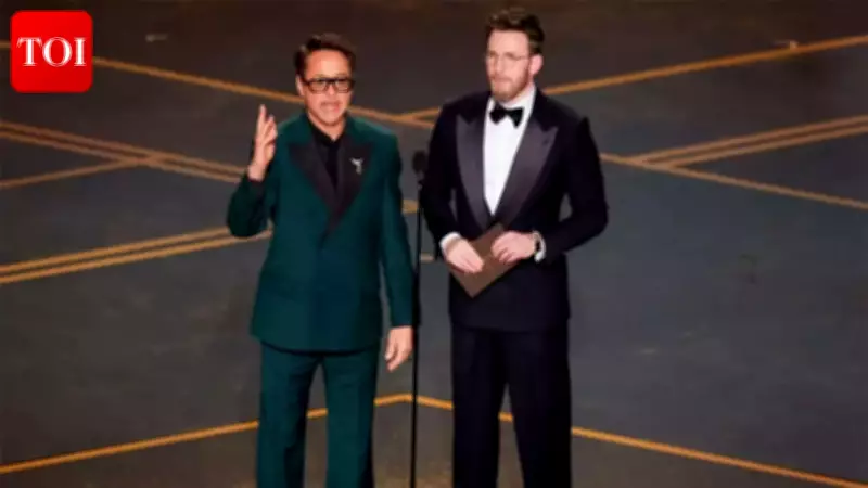 Robert Downey Jr. and Chris Evans Reunite at Oscars, Tease MCU Return in Avengers: Doomsday