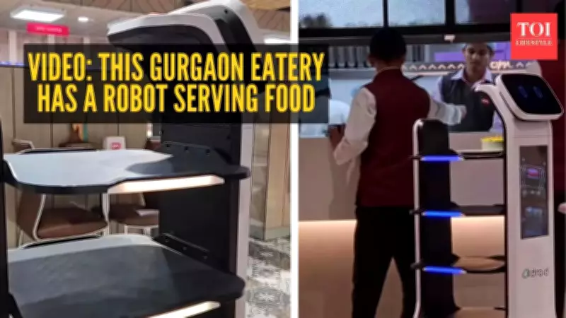 Robot Serves Chole Bhature in Gurgaon Restaurant, Sparks Job Debate