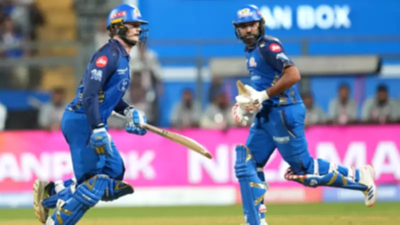 Rohit Sharma and Ryan Rickelton Make History with Record-Breaking Partnership Against KKR
