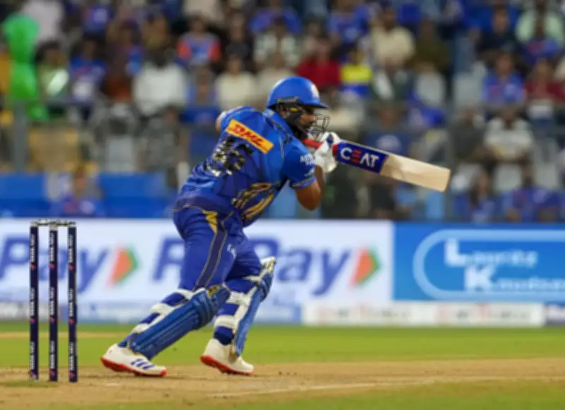 Rohit Sharma's 50th IPL Fifty Powers Mumbai Indians to Victory Over KKR
