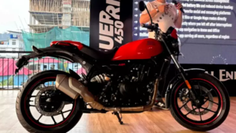 Royal Enfield Launches Guerrilla 450 Apex Variant, Updates Dash Trim