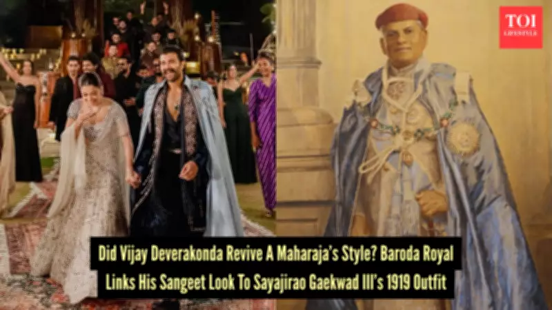 Royal Fashion Flashback: Vijay Deverakonda's Cape Echoes Maharaja Sayajirao Gaekwad III