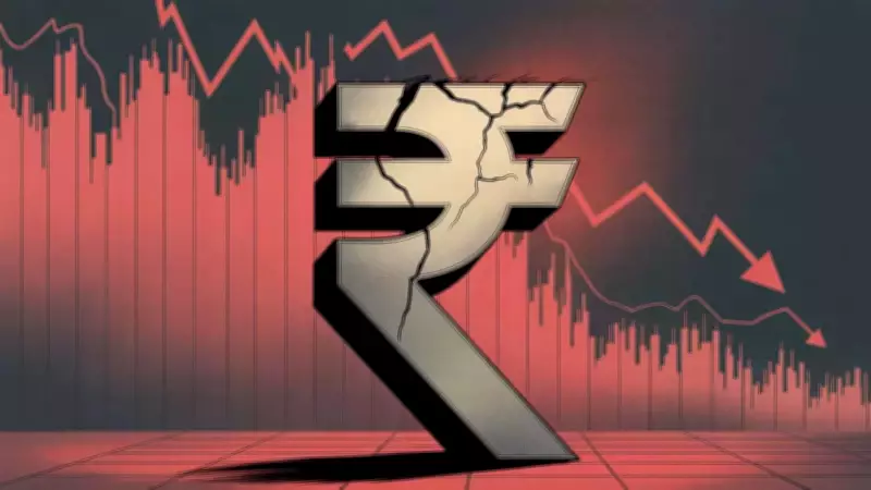 Rupee Hits Record Low of 92.40 vs Dollar Amid Oil Surge, FII Outflows