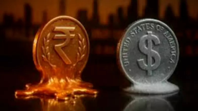 Rupee Plummets to Record Low of 93.71 Amid Middle East Conflict and Oil Price Surge