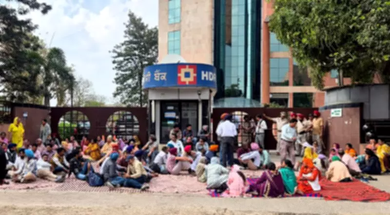 Rural Pharmacy Officers in Punjab Stage Protest in Mohali Demanding Regularisation