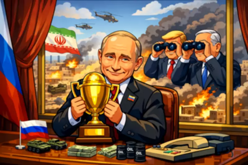 Russia Emerges as Silent Beneficiary in Middle East Conflict While Global Powers Clash