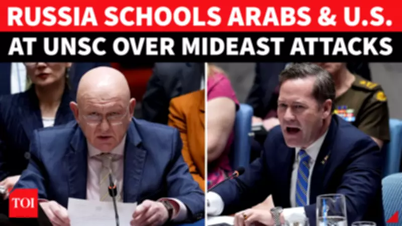 Russia Stuns Arab World by Defending Iran's Gulf Strikes, Blasts US at UN