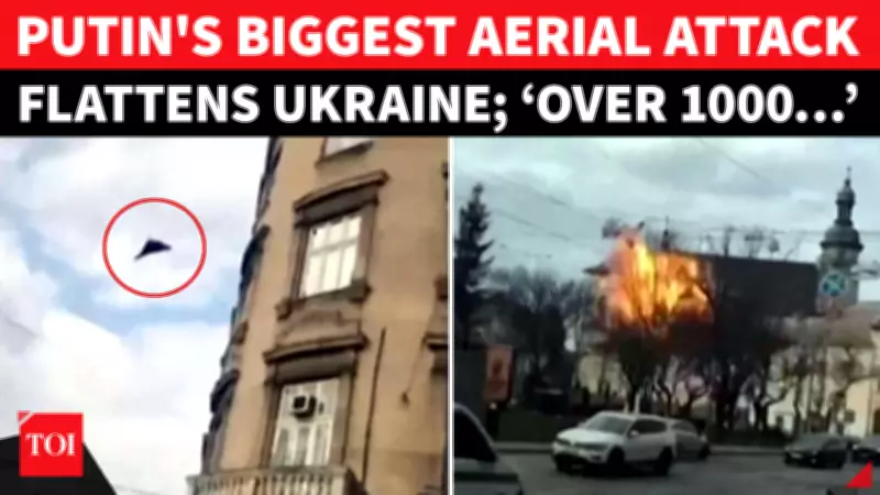 Russia Unleashes 1,000 Drones in Massive 2026 Aerial Assault on Ukraine