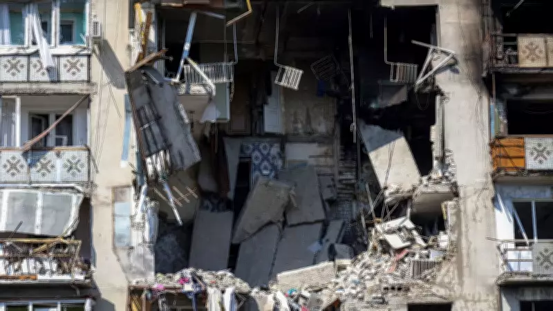 Russian Drone Strikes Target Apartment Buildings in Ukraine's Odesa Port City