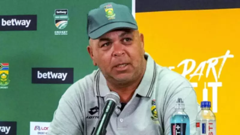 SA Coach's 'Cupcakes' Jibe at Broadcaster Over 'C Word' Controversy