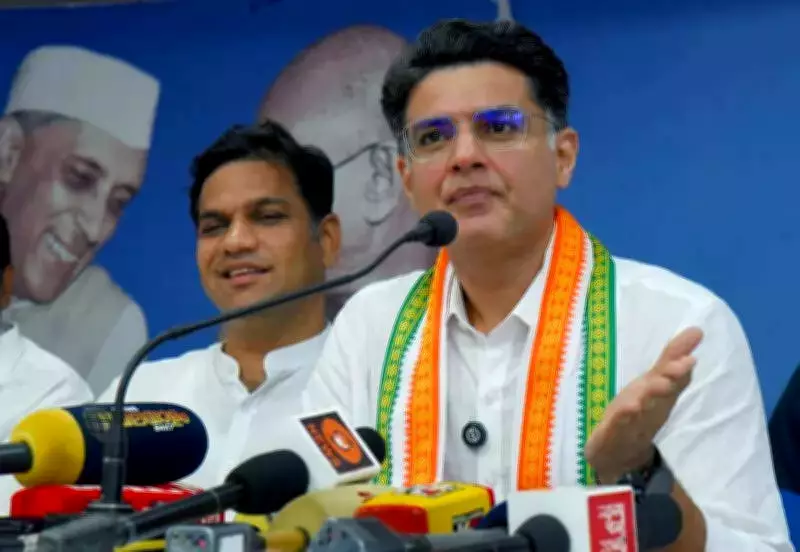 Sachin Pilot Accuses Kerala CM of Selective Criticism, Alleges BJP-CPM Deal