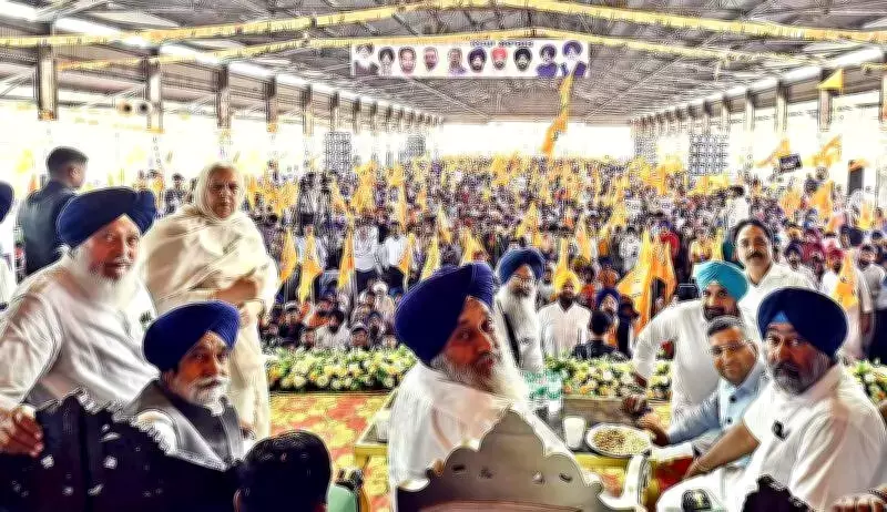 SAD Chief Sukhbir Badal Accuses Punjab CM of Drama Over Anti-Sacrilege Law