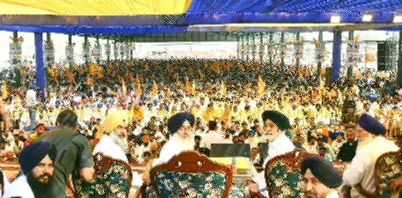 SAD's Sukhbir Badal Vows River Cleanup, Jobs for Punjabis if Elected