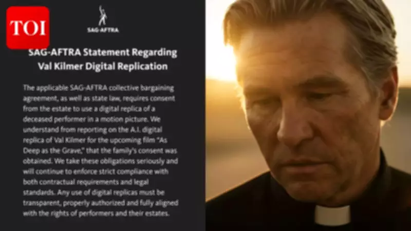 SAG-AFTRA Addresses AI Use to Recreate Val Kilmer in Upcoming Film 'As Deep as the Grave'