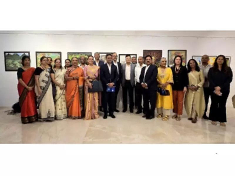 Sahayog Art Exhibition Unites Police, Civil Services, and Artists in Unique Showcase